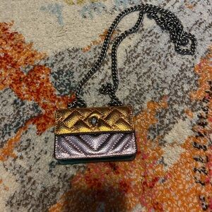 Kurt Geiger Gold and Silver Mini Bag